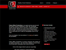 Tablet Screenshot of futureaffairs.com